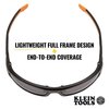 Klein Tools Safety Glasses, Full Frame Gray 60164